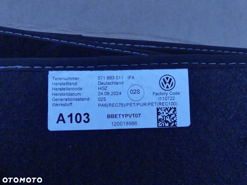 DW TIGUAN 3 R LINE DYWANIKI WELUROWE 571863011 - 2