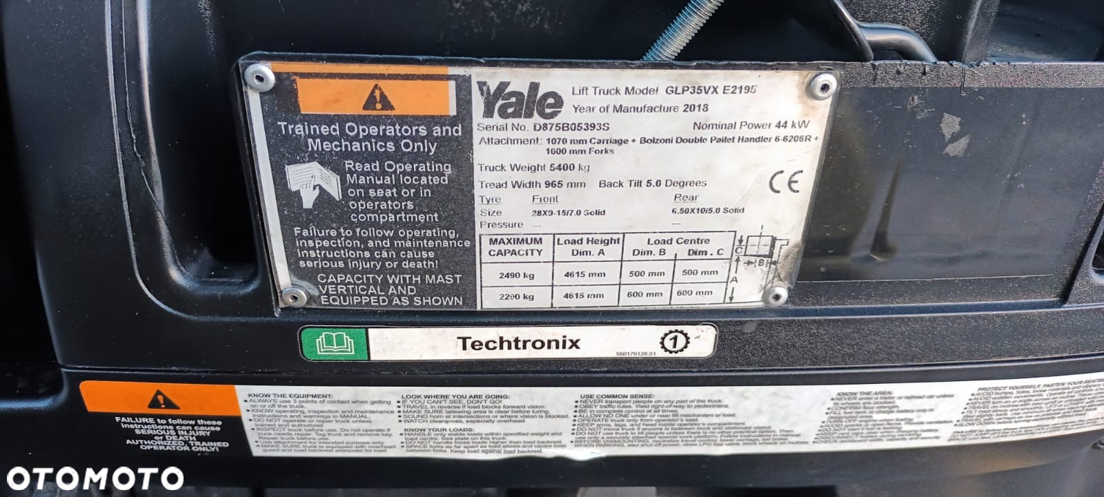 Yale GLP 35 VX - 18