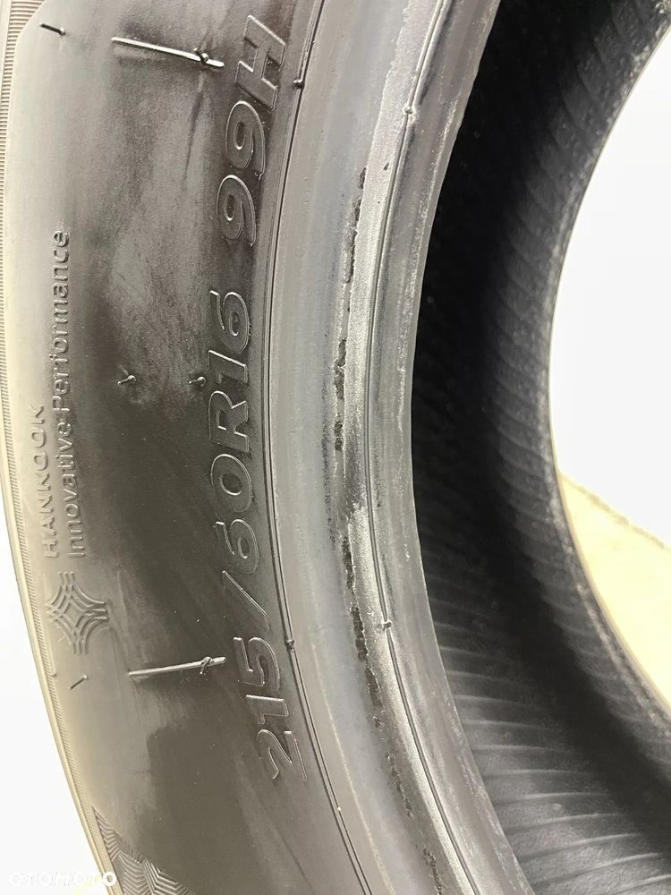 2× Opona zimowa 2szt Hankook WiNter i*cept RS3 W462 215/60R16 99H 7MM 23R - 9