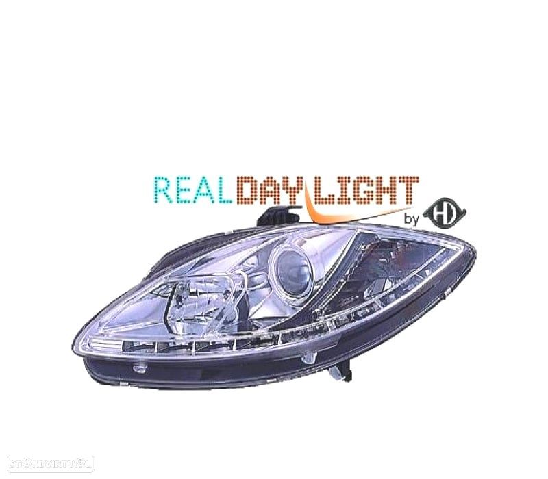 FARÓIS FRONTAIS PARA SEAT TOLEDO LEON ALTEA 04-09 - 1