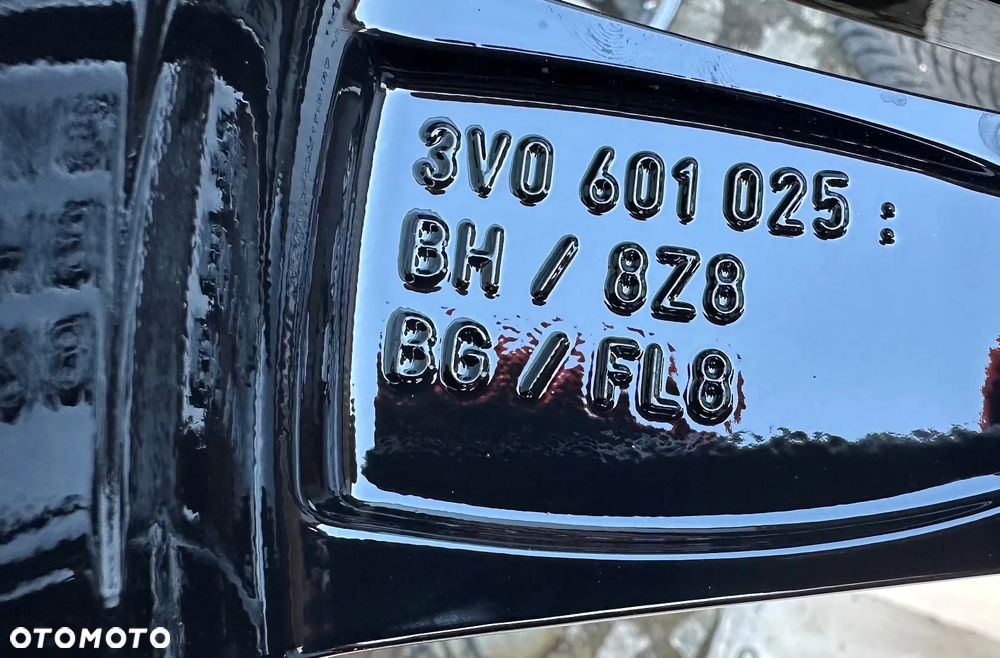 FELGI SKODA OE 5X112 SUPERB OCTAVIA 3V0 17 CZARNE - 7