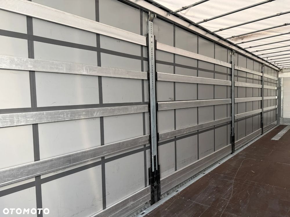 Schmitz Cargobull FIRANKA STANDARD / OPONY JAK NOWE / OŚ PODNOSZONA / KOSZ PALETOWY / PIĘKNY STAN / DESKI ALUMINIOWE / DWA KOŁA ZAPASOWE / DO WYBORU 20 SZTUK !! - 34