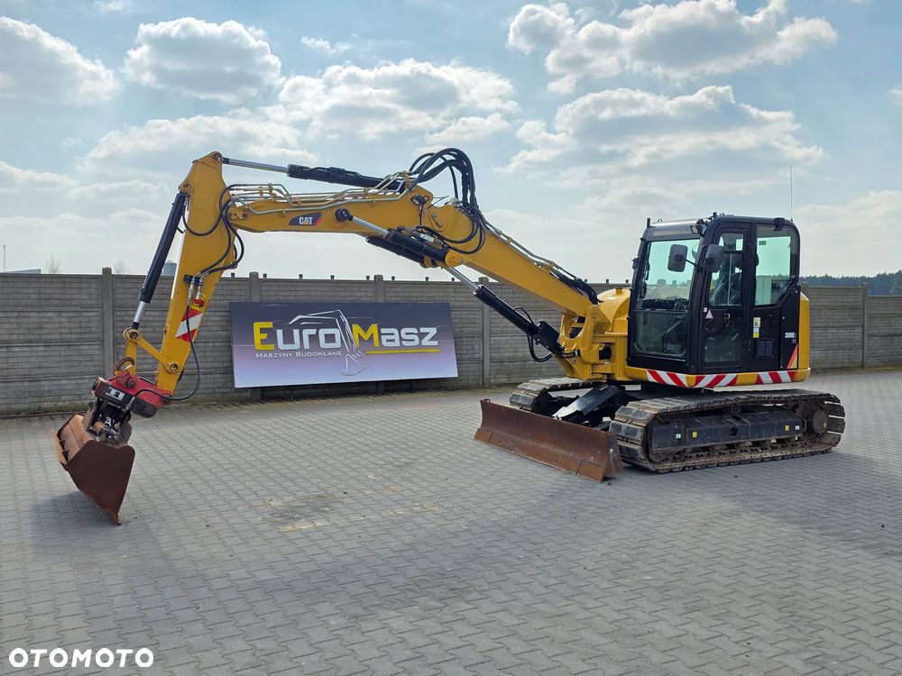 Caterpillar 308E2CR, 2016 ROK, 4455 MTH, 3x łamane ramię, KLIMA - 1