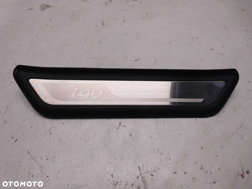 OSŁONY LISTWY OZDOBNE PROGU HYUNDAI I40 LIFT KOMPLET CHROM ORYGINAŁ - 3