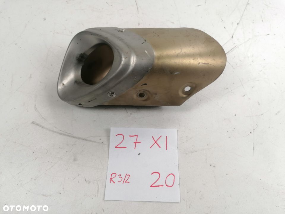 Yamaha MT 09 nakładka końcówka tłumika wydechu 13-