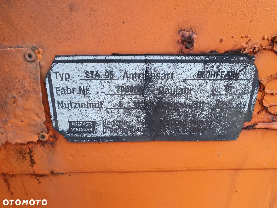 Piaskarka Kupper Weisser 5m3 HAK - 6