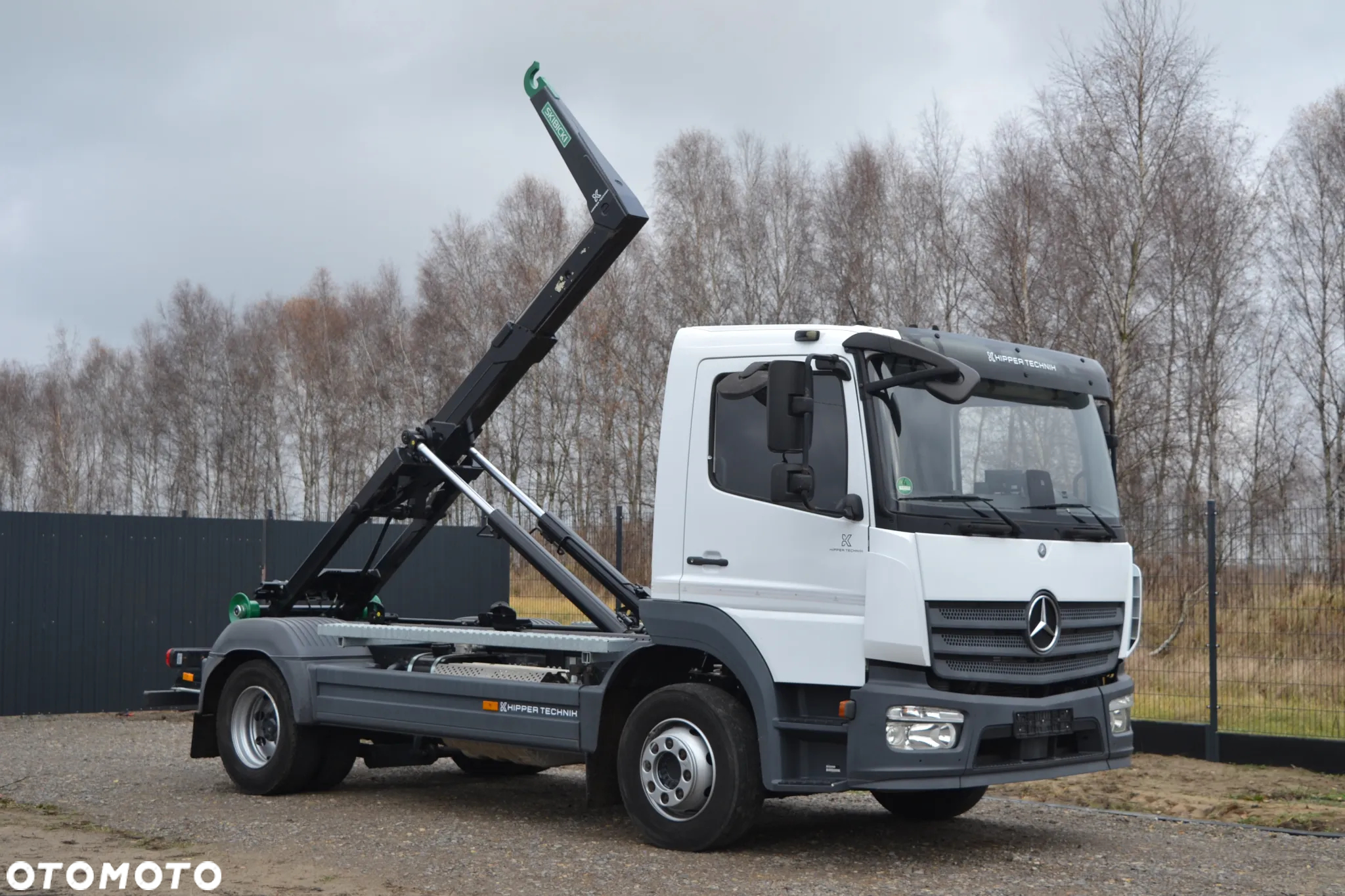 Mercedes-Benz Atego 1224 Nowe urządzenie hakowe SKIBICKI Hakowiec Meiller HYVA Palfinger - 15