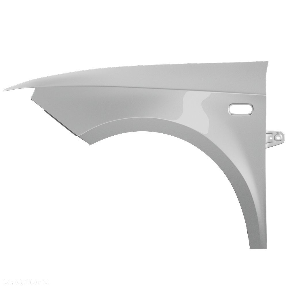 BLU Błotnik SEAT IBIZA IV 4 6J LX7W lewy srebrny 08-17 przód EisSilber - 2