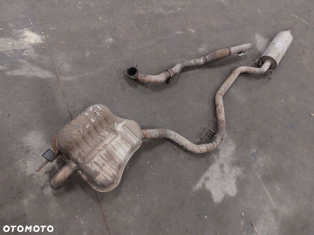 TŁUMIK WYDECH KOMPLET OPEL VECTRA C 1.9 CDTI 24422004 24422036 - 1