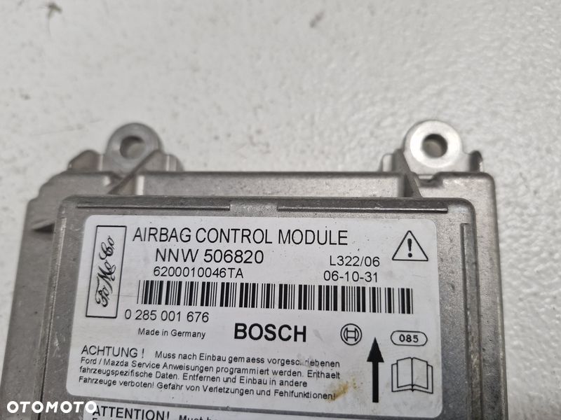 range rover iii l322 sterownik moduł airbag poduszek powietrznych nnw506820 - 2