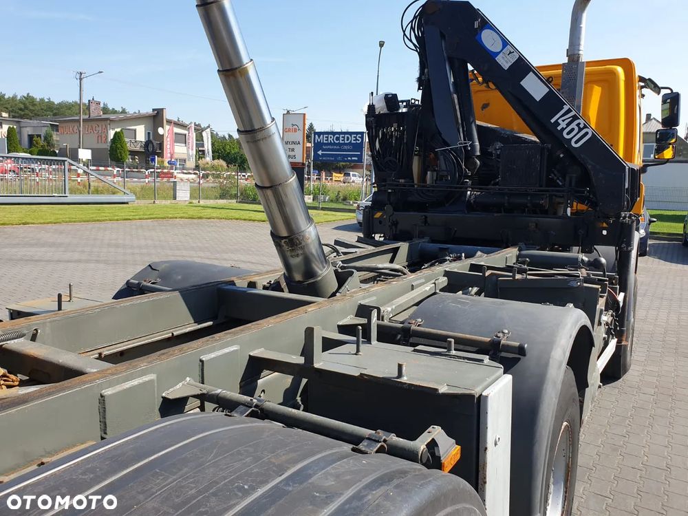DAF CF GINAF X3335 S 6x6 WYWROTKA+HDS ATLAS 1460 HYDROBURTA KLAPODRZWI SKRĘTNA OŚ - 15