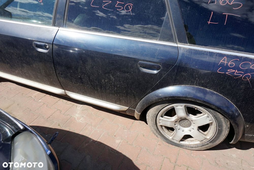 DRZWI TYLNE LEWE A6 C5 LIFT KOMBI LZ5Q  GRANATOWY AUDI 2001-2004 - 2