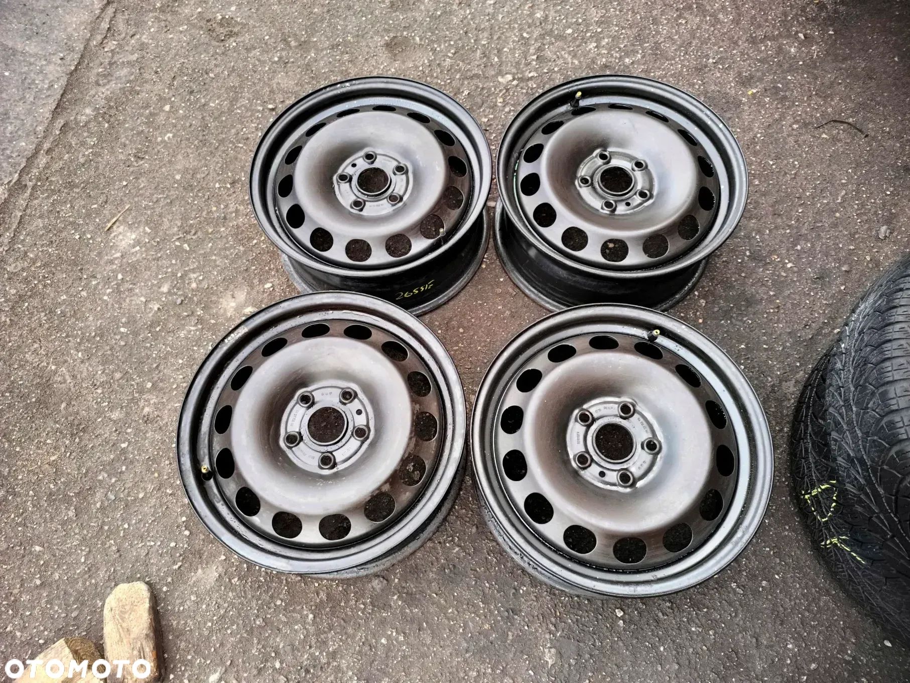 5x112 Felgi Stalowe Stal 16 VW Passat B6 B7 GOLF 5 V 6 VI 7 VII TOURAN JETTA CADDY SHARAN SKODA OCTAVIA 2 3 SUPERB SEAT LEON TOLEDO ALTEA ALHAMBRA AUDI A3 8P 8V A4 B6 B7 A6 C5 Legnica ALU-RAD - 1