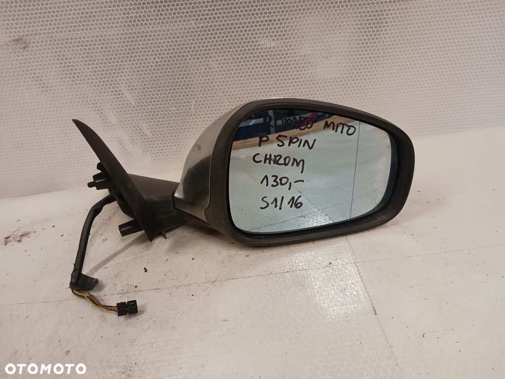 - LUSTERKO ELEKTRYCZNE PRAWE ALFA ROMEO MITO 5PIN CHROM - 4