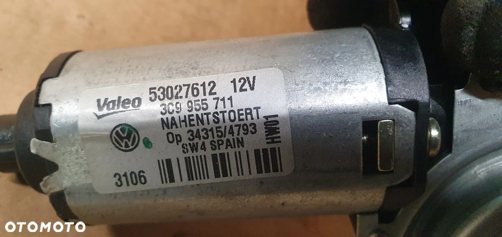 Silniczek wycieraczki tył tylnej VW Passat B6 3C9955711 - 6