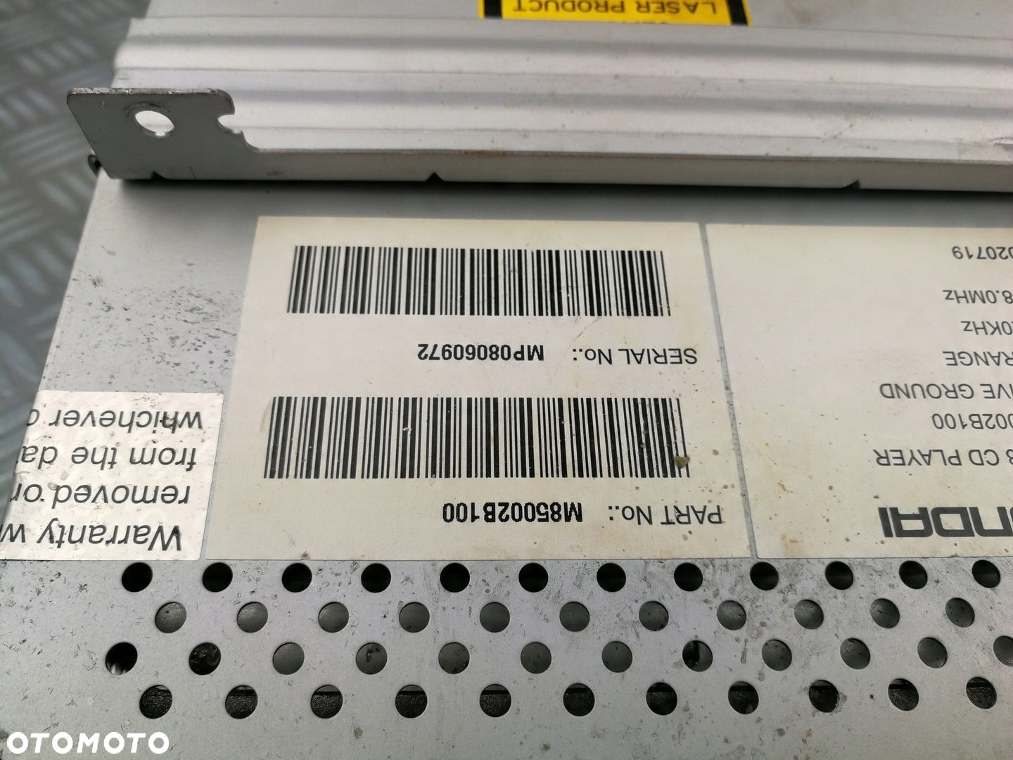 M85002B100 EMP300 radio fabryczne cd mp3 fm HYUNDAI SANTA FE II 2 2006- EU - 8