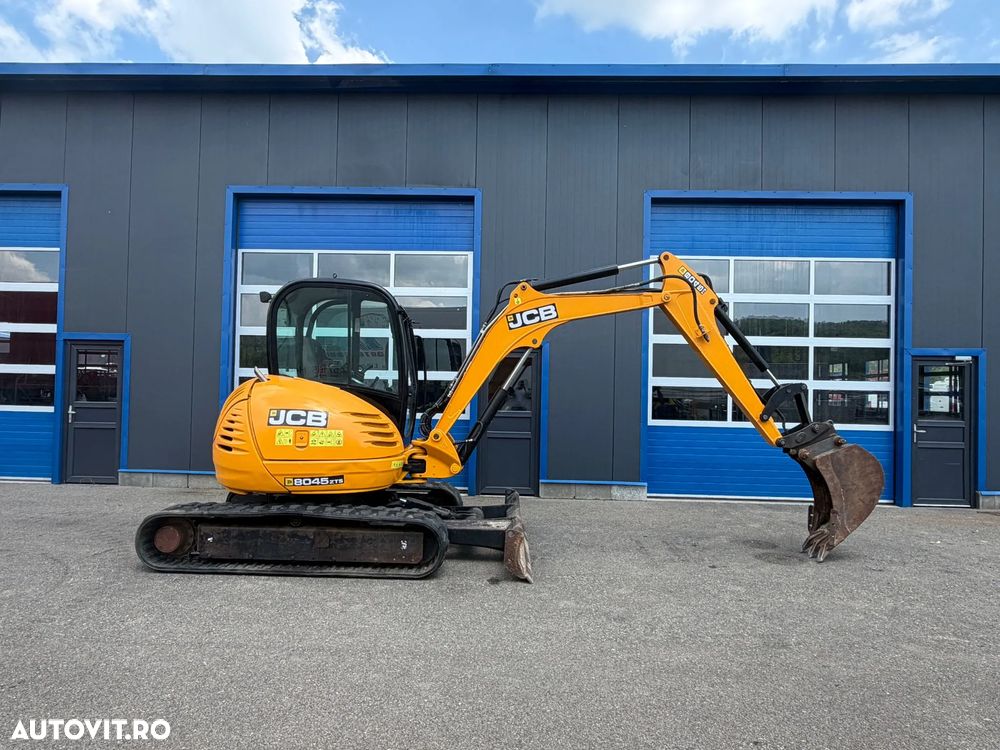 JCB Excavator pe șenile din cauciuc JCB 8045 ZTS 4.5T - 8