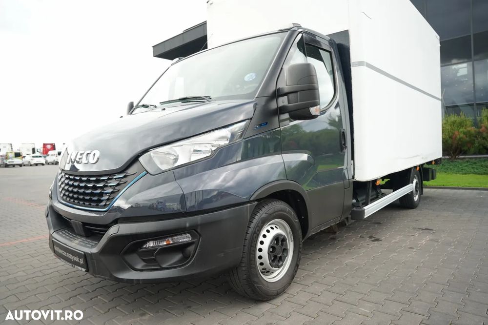 Iveco DAILY 35-NP / CNG / CAROSERIE TIP BOX 4,3 m / LIFT HIDRAULIC PALFINGER / IMPORT - 10
