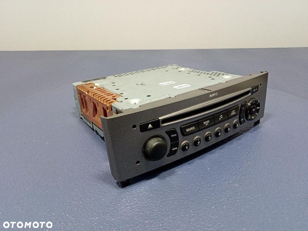 PEUGEOT 308 I T7 07- RADIO CD MP3 FABRYCZNE 96647511 - 4