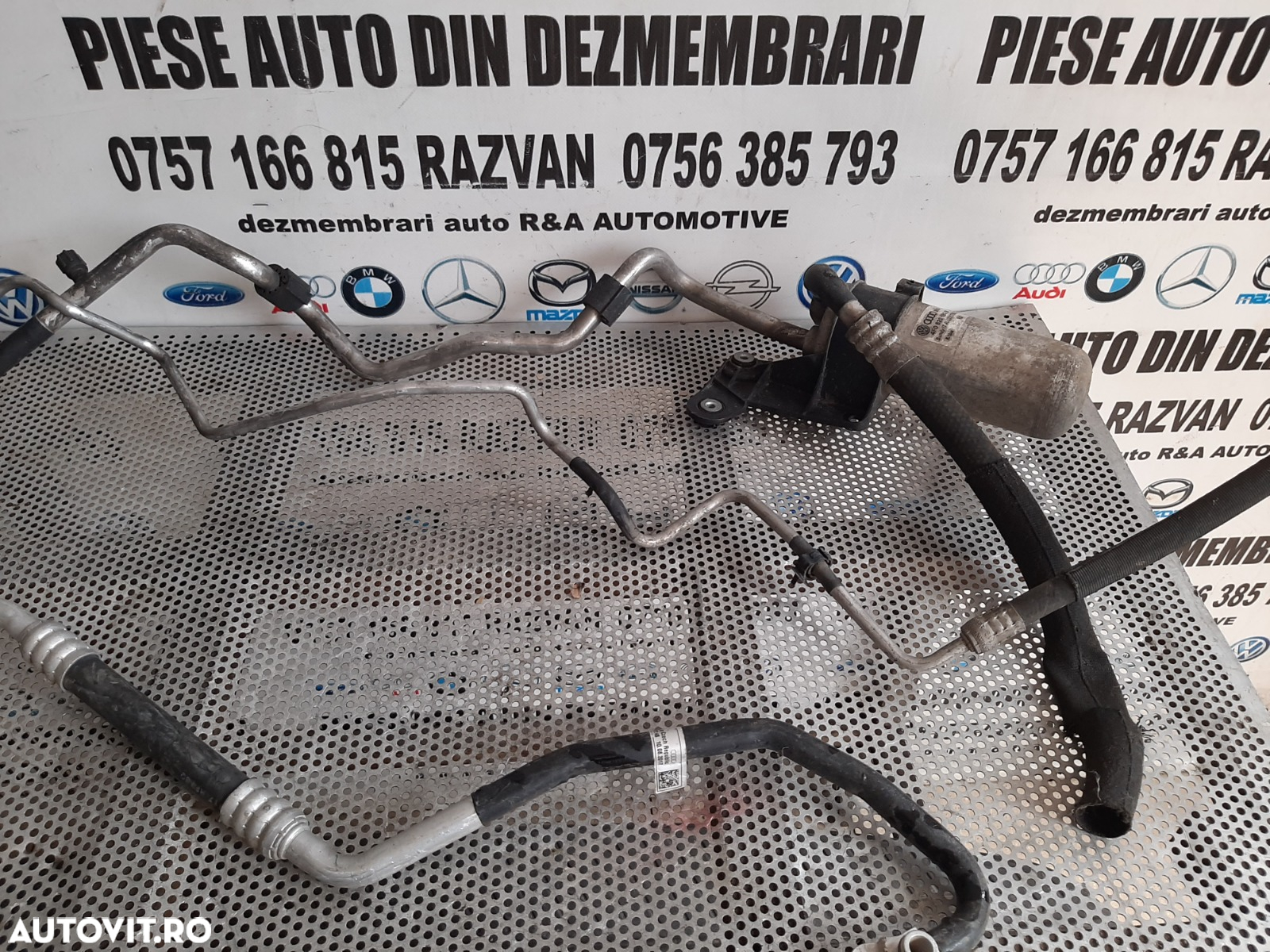 Conducta Furtun Clima Ac Audi A6 4F C6 2.7 3.0 Diesel An 2005-2009 Livram Oriunde In Tara - 5
