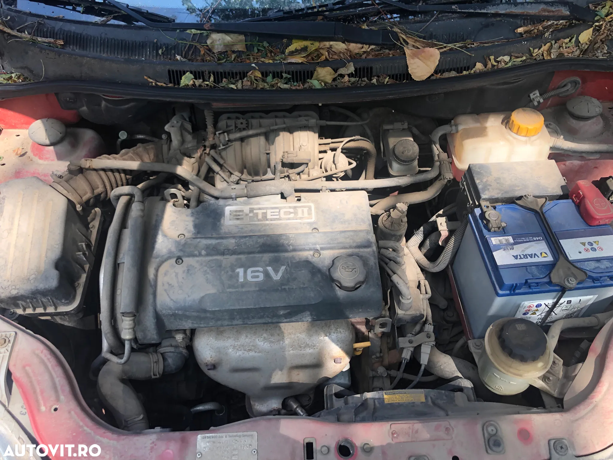 Dezmembrez Chevrolet Aveo 1.4 benzina visiniu 2007 - 10