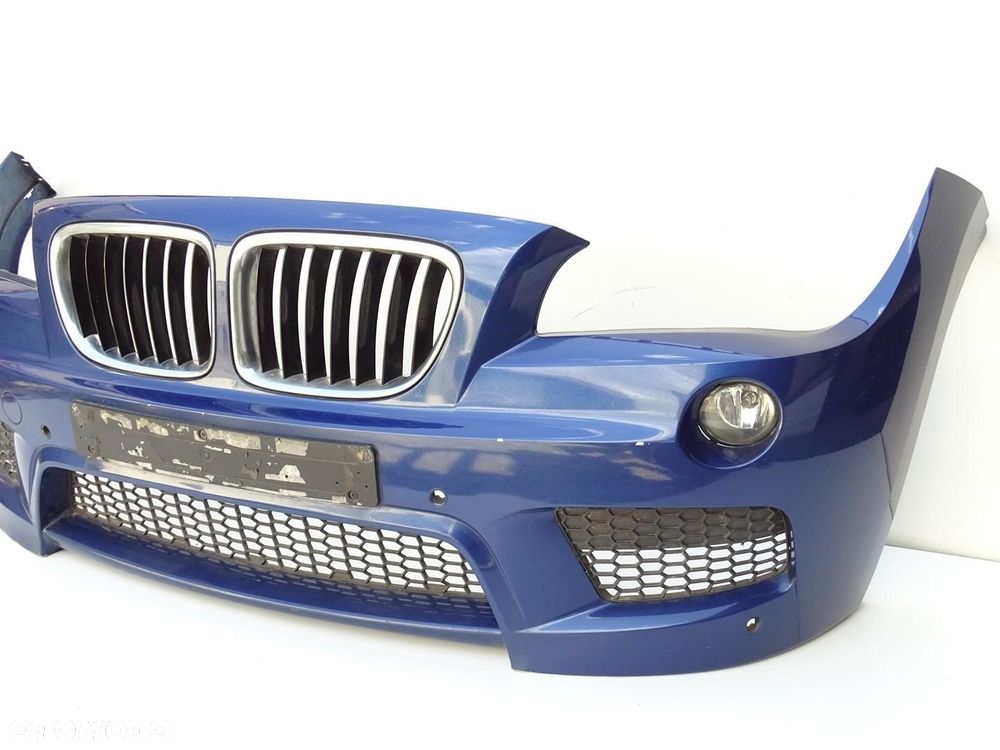 ZDERZAK PRZÓD ATRAPA 4x PDC LE MANS BLAU 381 BMW E84 X1 LCI LIFT M-PAKIET - 2