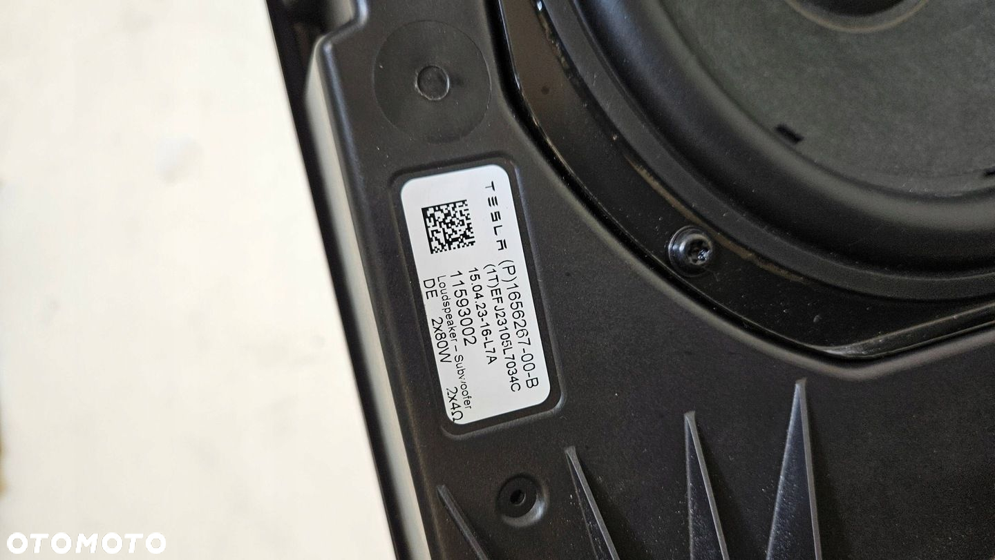 GŁOSNIK BASOWY SUBWOOFER TESLA MODEL Y 1656267-00-B - 9