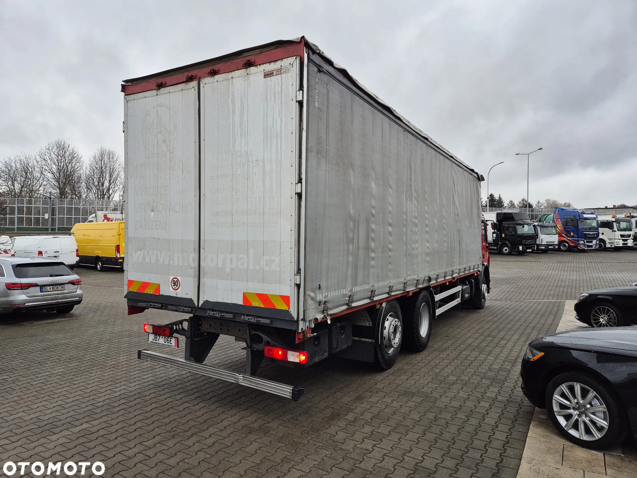 Volvo FE 320 , 62R, 6X2,22EP/FIRANKA, PLANDEKA zsuwany dach  / PO SERWISIE - 9