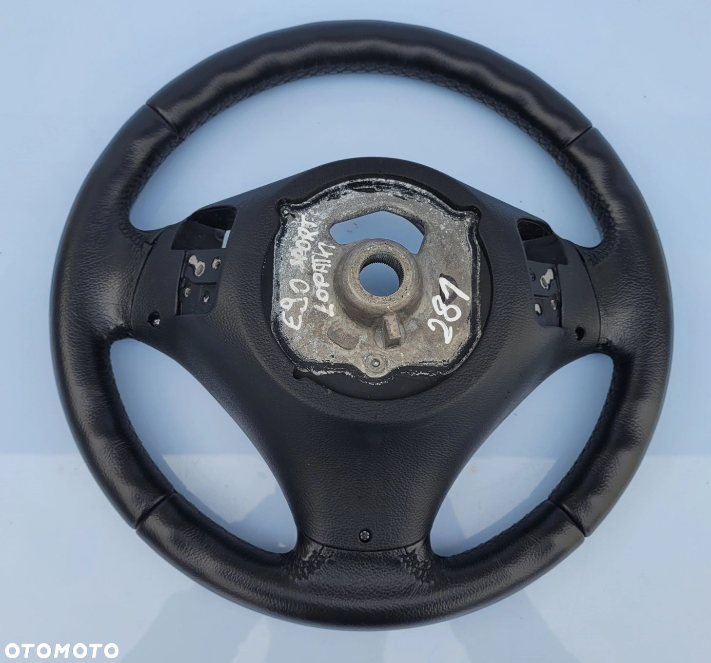 KIEROWNICA BMW E81 E82 E87 E88 E90 E91 E92 E93 E84 ŁOPATKI BARDZO ŁADNA (281) - 6