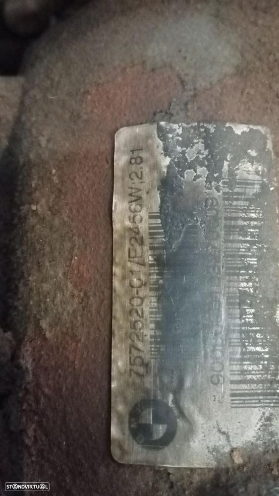 Diferencial BMW 7572520 - Relação 2,81 - 123d / 325d / 330d - 2