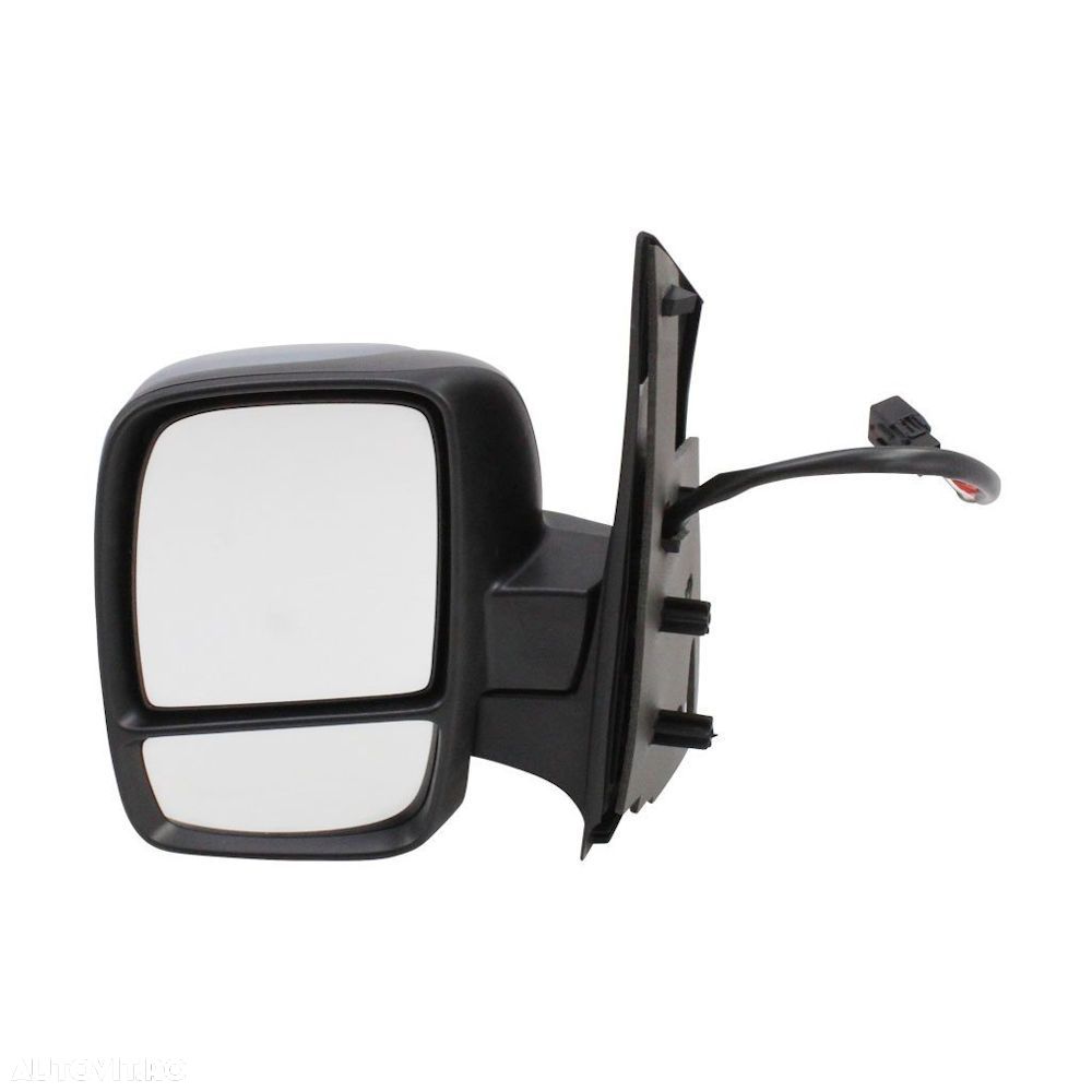 Oglinda exterioara Citroen Jumpy, Fiat Scudo, Peugeot Expert, 02.2007-, Stanga, Crom, electrica, incalzire, carcasa prevopsita, grunduita, Impartit, View Max, 23965117M - 1