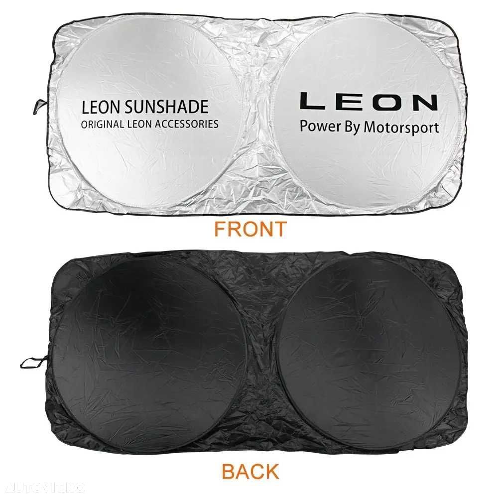 Parasolar AUTO Parbriz Dedicat SEAT Leon 150x70cm, Ultra Pliabil - 6