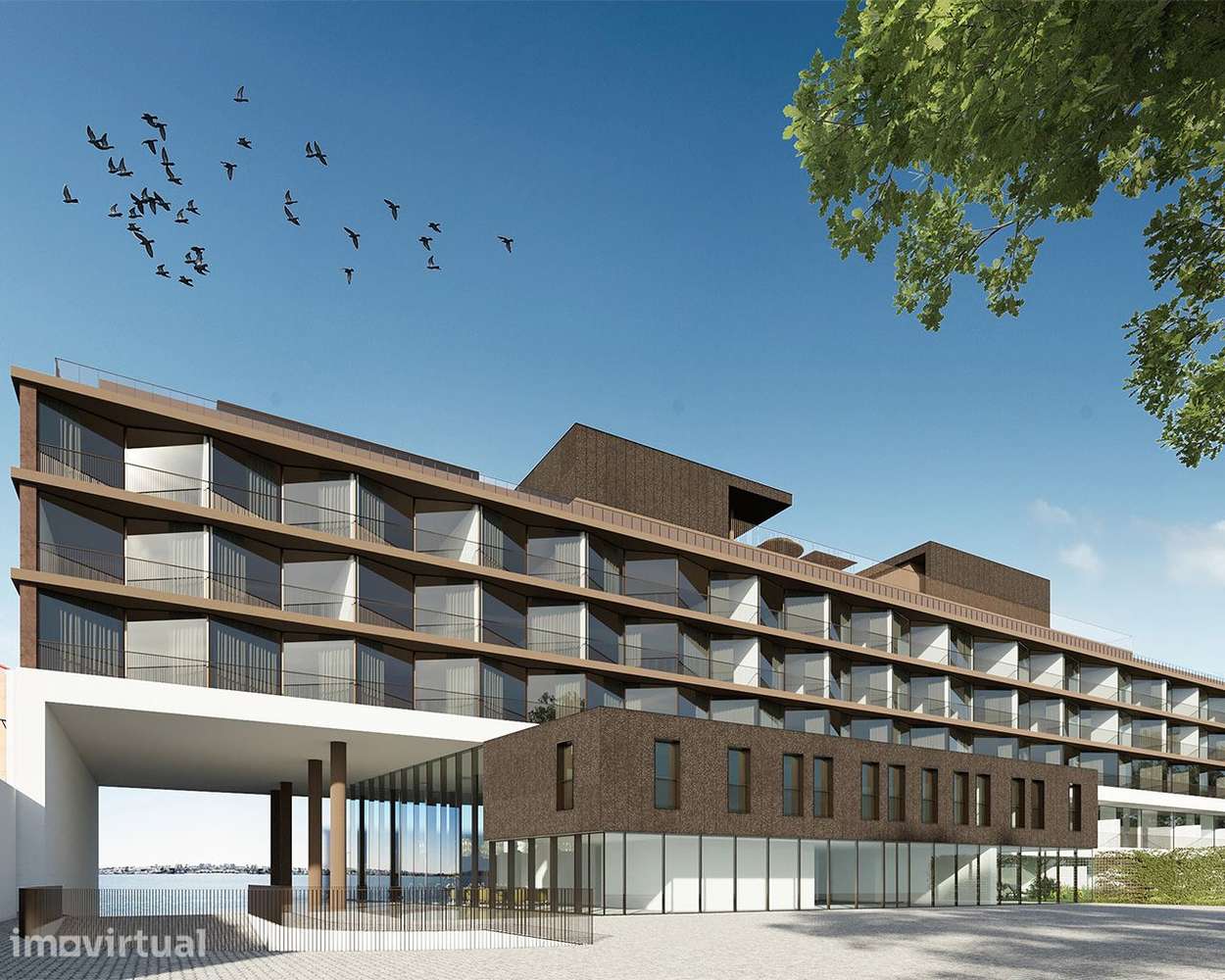 Apartamento T0 na Margem do Rio - Grande imagem: 2/21