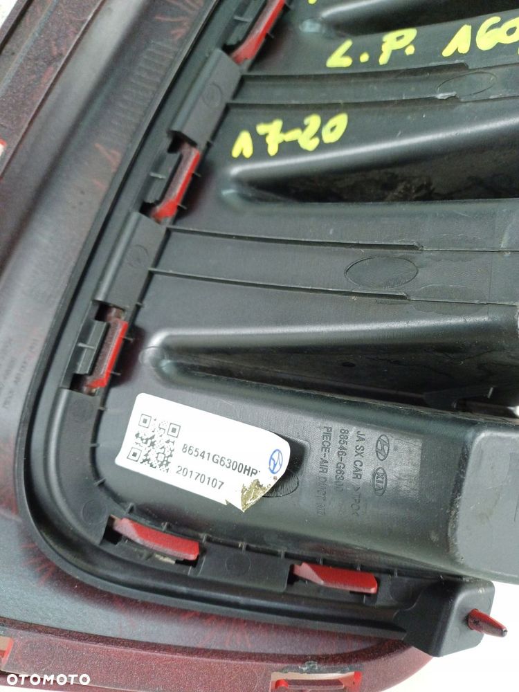 kratka zderzaka lewy przód lewa przednia picanto iii 3 gt 17-20 86547-g6300 - 7
