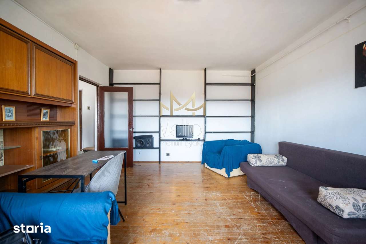 Apart 1 cameră 37,5 mp balcon Zona Dorobanților Piața Avram Iancu — fotografia 1