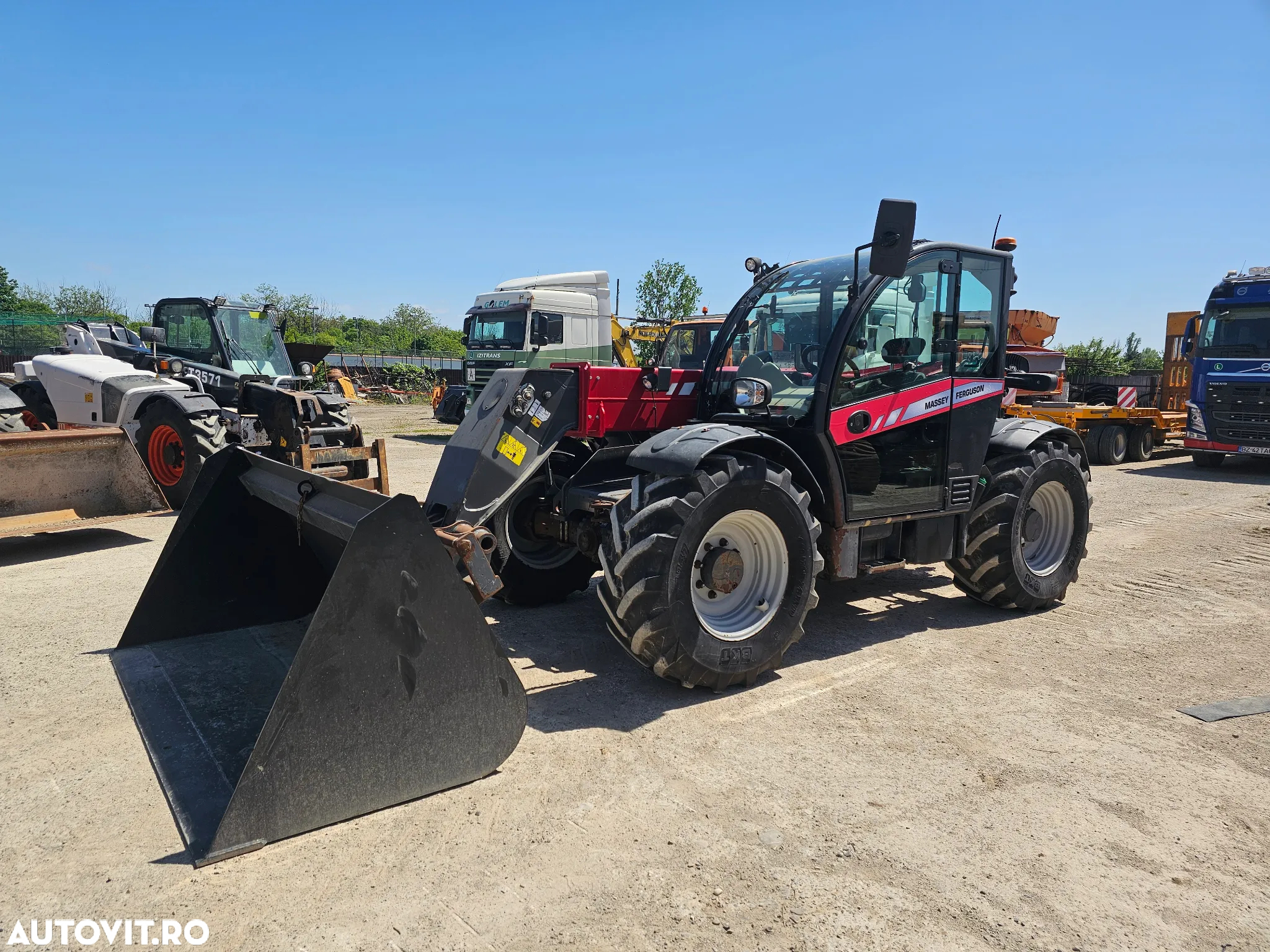 Massey Ferguson T7038 incarcator telescopic compactor manitou merlo dieci jcb bobcat - 4