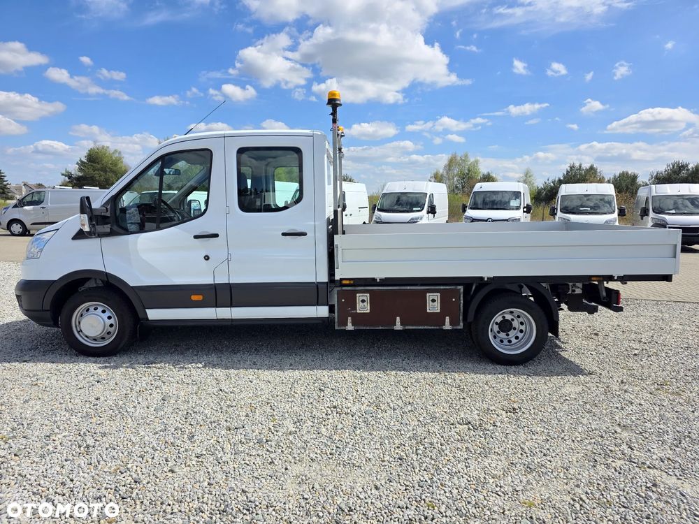 Ford TRANSIT 2,0 TDCI 170 KONNA DOKA BRYGADÓWKA 7 OSOBOWA 3,1M SKRZYNIA KLIMA WEBASTO LEDY BLIŻNIAKI DO 3,5T GWARANCJA - 2