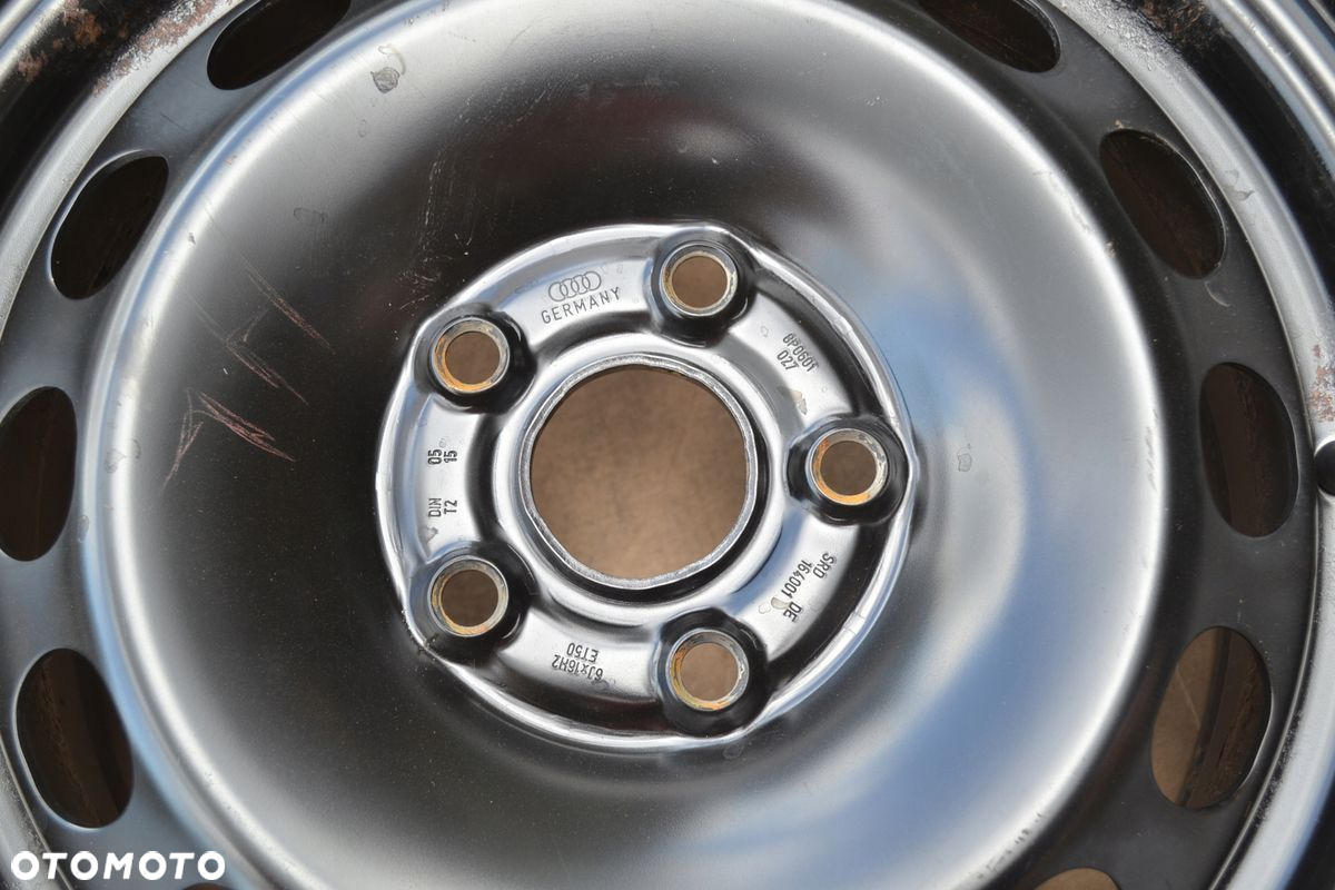 FELGI STALOWE VW SKODA AUDI SEAT 5x112 6J16 ET 50 x4szt F-614 - 8