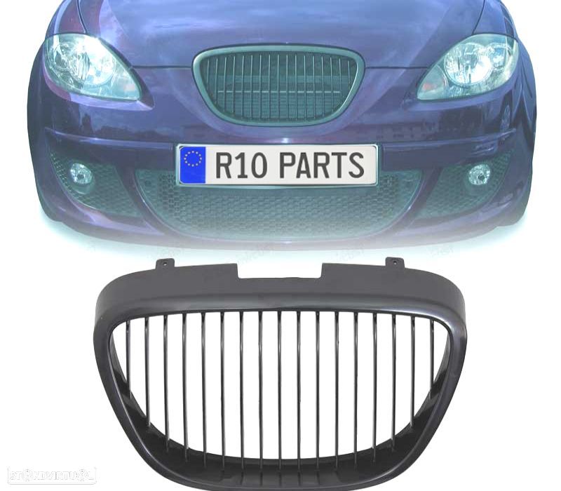 GRELHA FRONTAL SEAT LEON II 2 1P 05- TOLEDO III 3 5P 04- ALTEA 5P 04- PRETA - 1