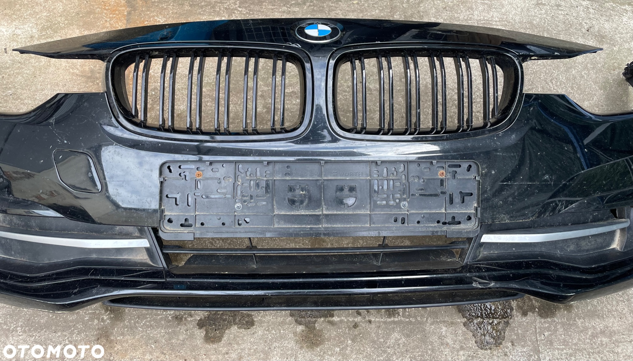 ZDERZAK PRZÓD PRZEDNI BMW 3 F30 F31 LIFT LCI SPORT LINE BEZ OPCJI - 2
