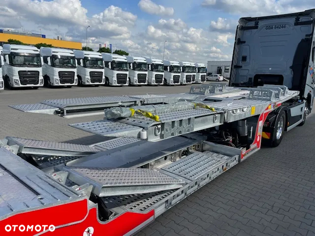 Kassbohrer SOK naczepa do przewozu pojazdów użytkowych - rozsuwana NIE ROLFO - 7