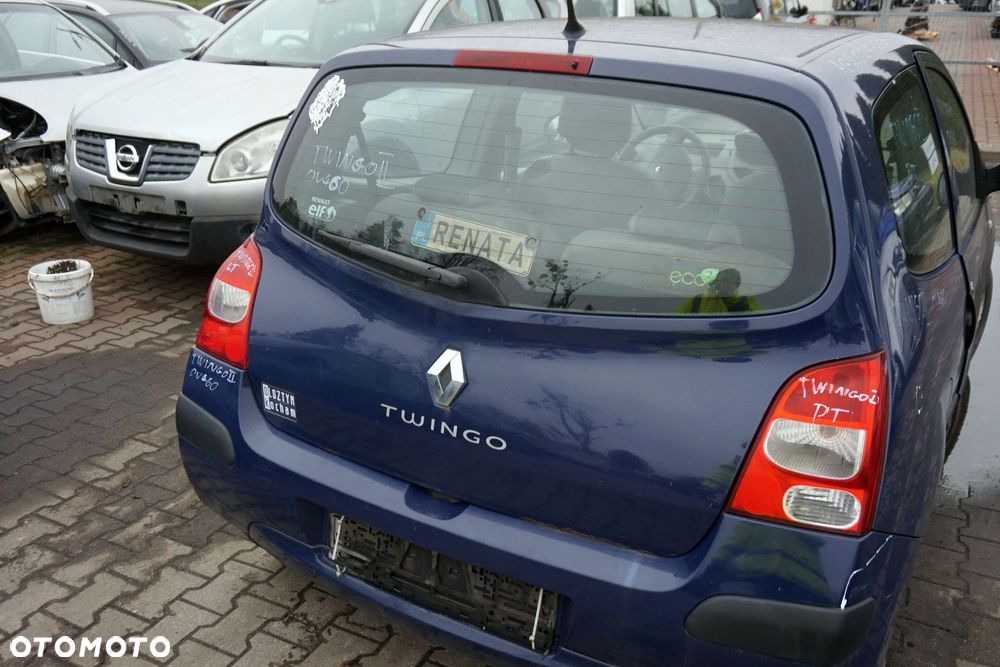 KLAPA BAGAŻNIKA TYLNA TWINGO II OV460  GRANATOWY RENAULT 2007-2014 - 3