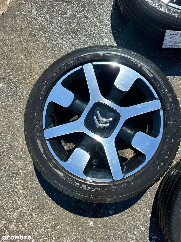 KOŁA FELGI ALUFELGI 4X108 205 50 R17 ET19 PSA CITROEN - 4
