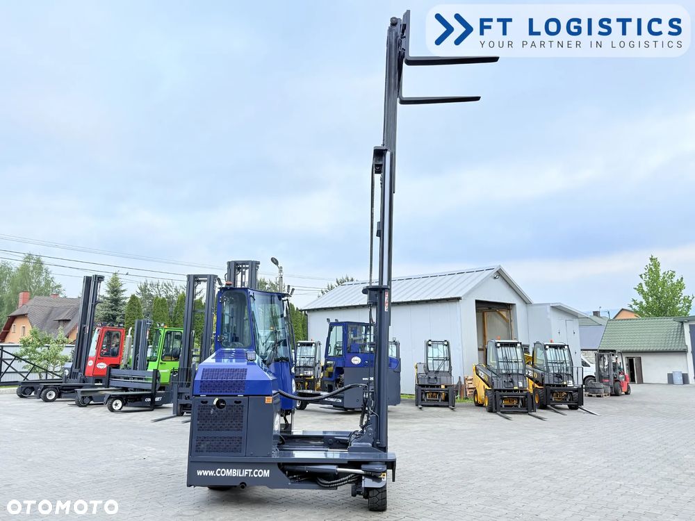 Combilift WÓZEK CZTEROKIERUNKOWY - WIELOKIERUNKOWY | COMBILIFT C4000S | GAS | TRIPLEX 5550MM | POZYCJONER WIDEŁ | WOLNY SKOK | NOWE OPONY | PO SERWISIE | STAN IDEALNY | Szeroka oferta wózków czterokierunkowych i bocznych, dopasowanych do różnorodnych potrzeb i zastosowań - 36