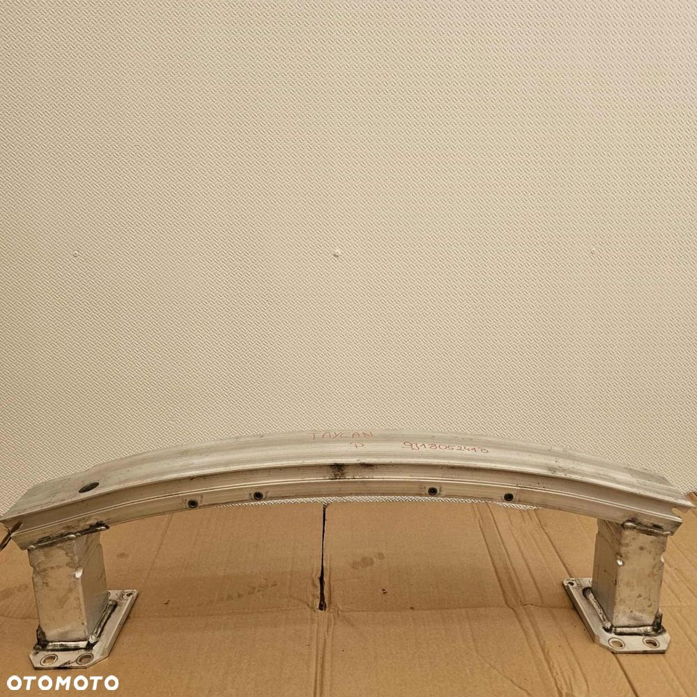porsche taycan 9j1 belka wzmocnienie zderzaka przód przednia - 3