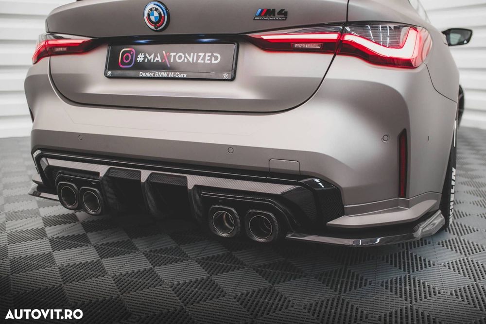 Pachet Exterior Prelungiri compatibil cu BMW M4 G82 Maxton Design Carbon - 11