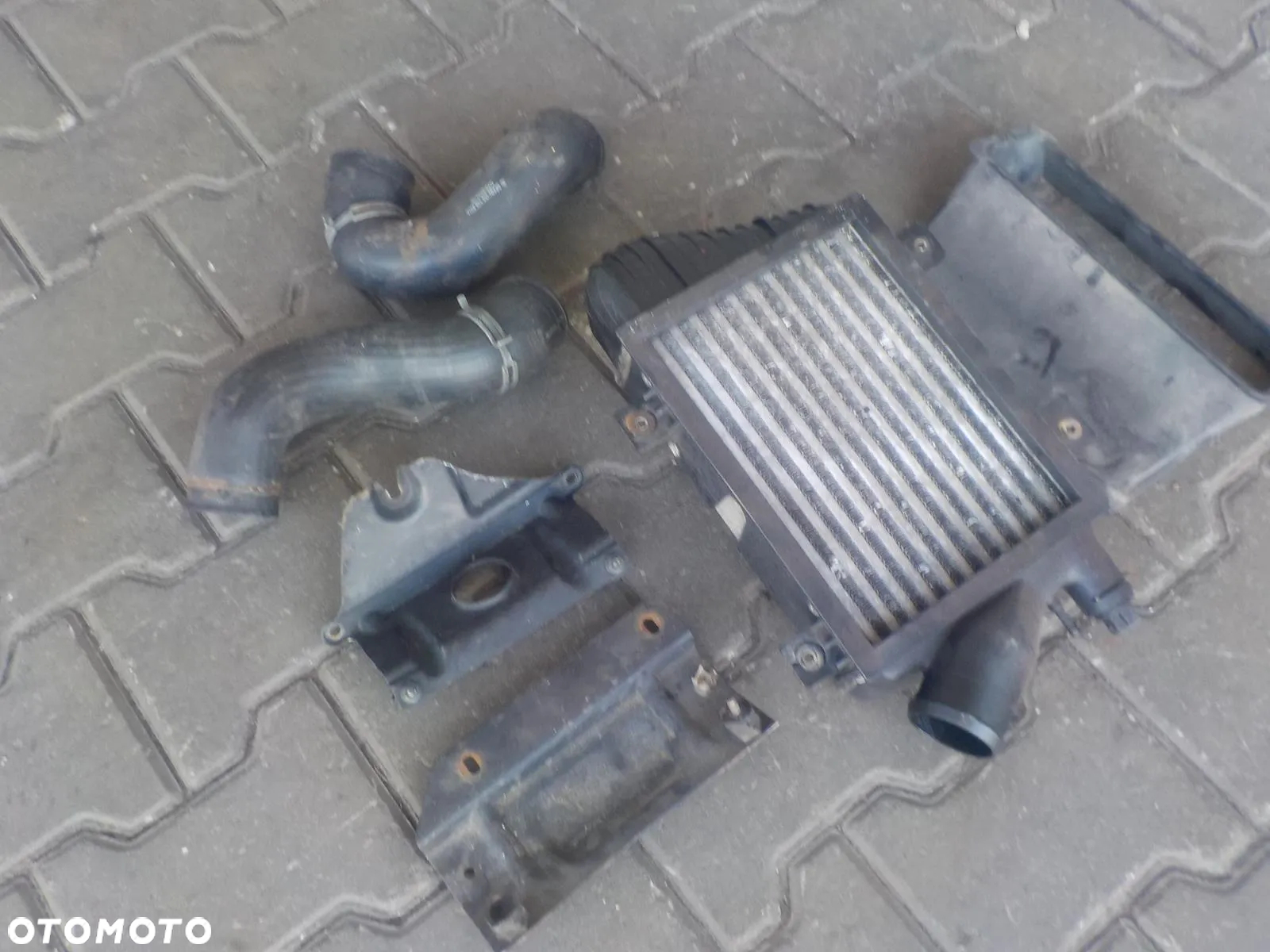 VW T4 2.5 TDI 102KM INTERCOOLER KOMPLET 2-PIN - 4