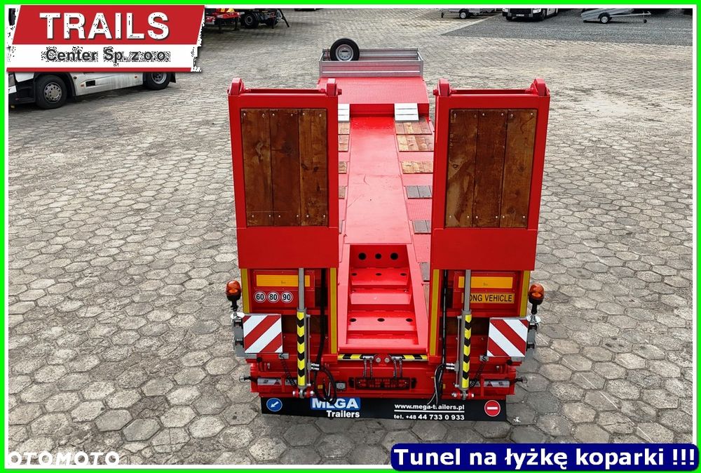 Inny Niskopodwoziowa 56,0 Ton ład. pokład 9,50 m, TUNEL pod koparki !!! - 7
