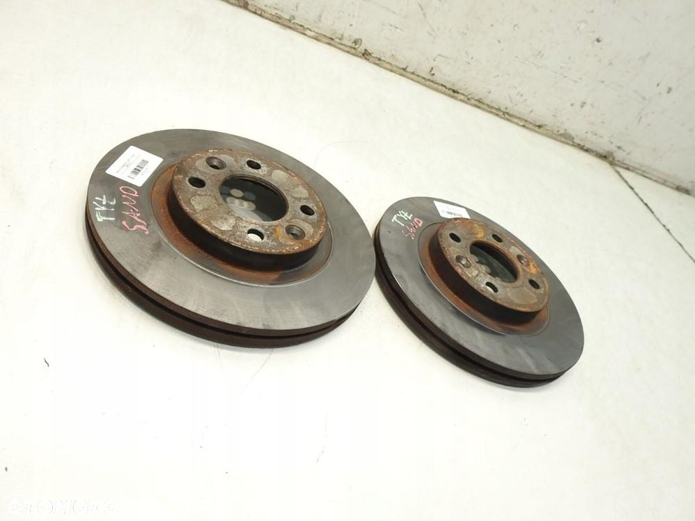 TARCZE HAMULCOWE PRZÓD DACIA SANDERO I 1.5 DCI - 7