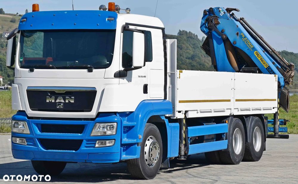 MAN TGS 26.480 * SKRZYNIA 6,30 m * PK 27002 + JIB PJ060 + PILOT / 6x4 - 3